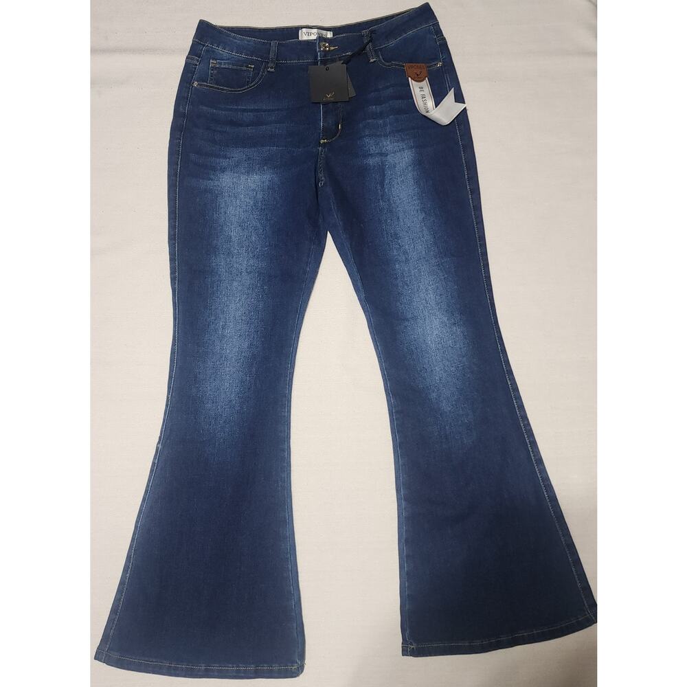 Vipones jeans women's flair Size W32''X L41''